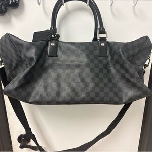 Authentic LV Damier Graphite Roadster Duffle Bag (Collector’s Item)
